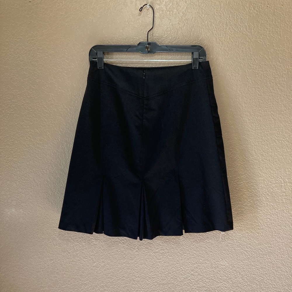 Grace Elements Pleated Black Skirt Size 6